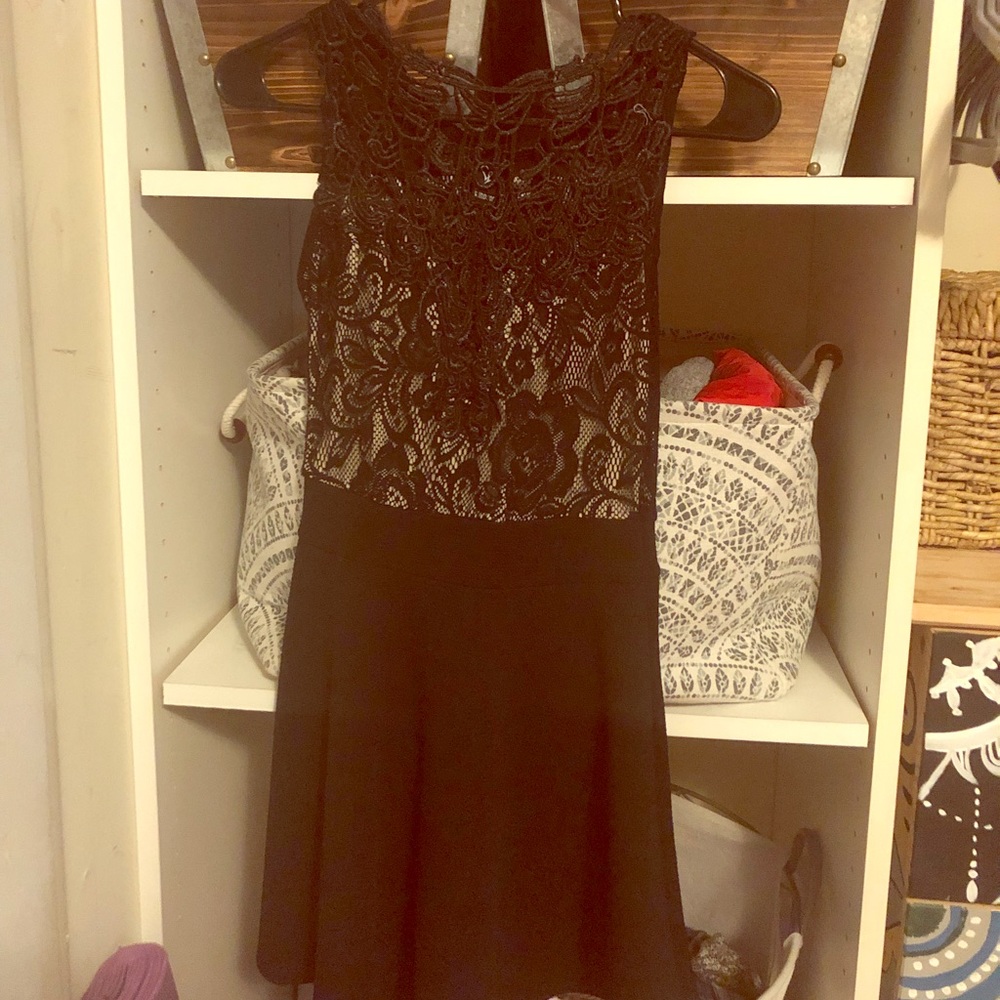 Little Black Lace Dress
